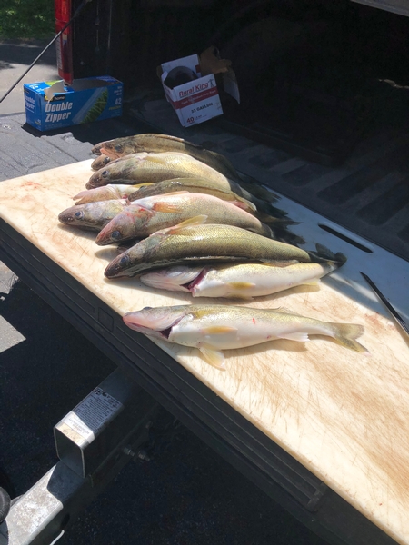 very quick afternoon trip today with an Indiana couple.